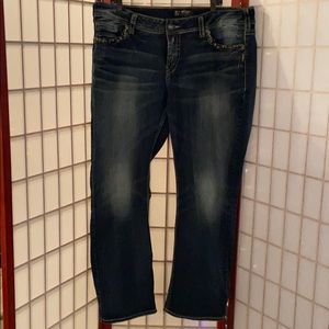 Like new Suki Silver Jeans 20W length 31